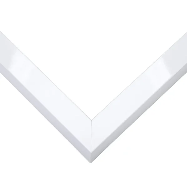 16x16 Shadow Box Frame White | 1.625 Inches Deep Real Wood