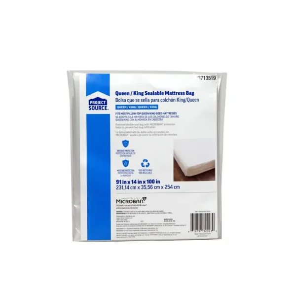 Project Source Queen/King Mattress Bag in Clear | 3713519