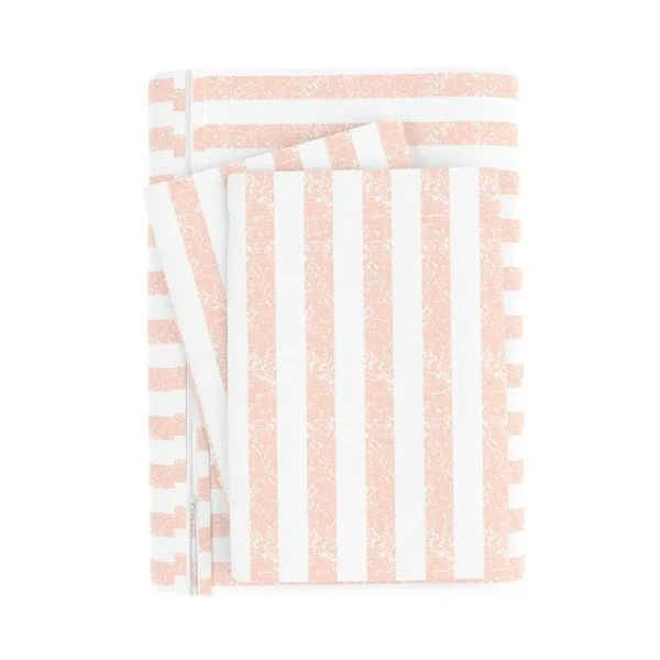 Kiril Puffed Rugged Duvet Cover Set Laurel Foundry Modern Farmhouse Color: Blush, Size: Full/Queen Duvet Cover + 2 Standard Shams