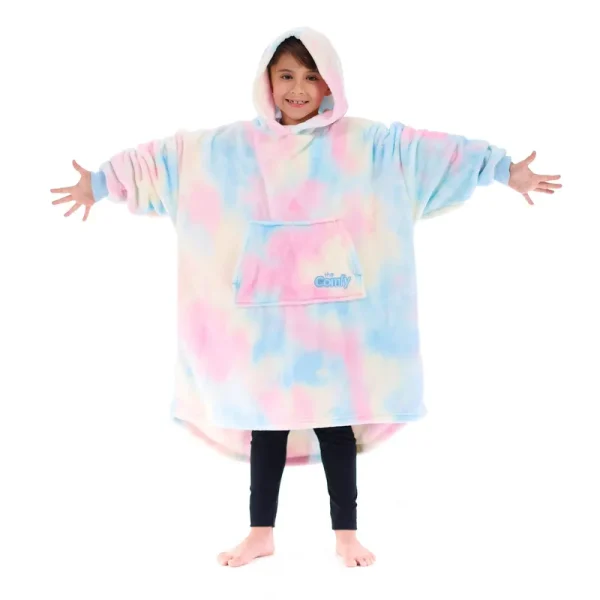 The Comfy The Comfy Dream Jr Clothing Cotton Candy Tie-Dye : One Size