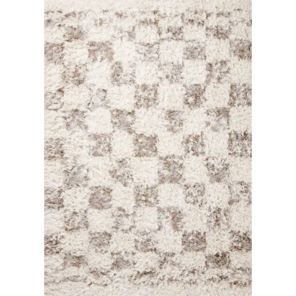 Angela Rose x Loloi 6'7" 9'6" Ivory/Pebble Amira AMI-05 Area Rug
