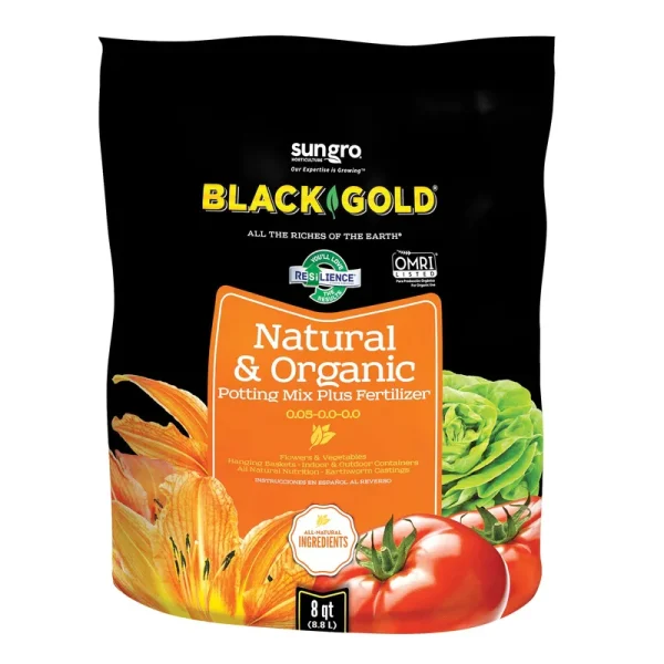 Black Gold 8qt Organic Potting Soil