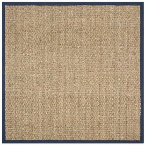 Richmond Bamboo Slat/Seagrass Natural Area Rug Beachcrest Home Rug Size Square 8'