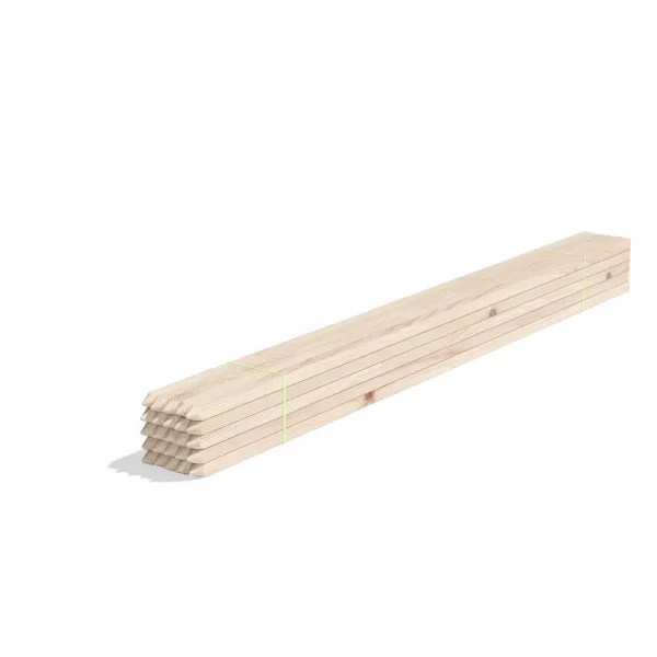 4 ft. Wood Garden Stake (25-Pack)