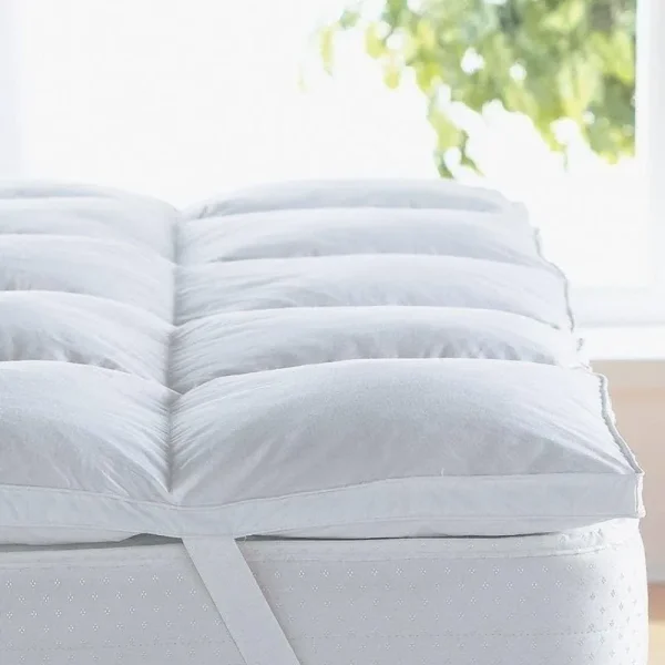 Porch & den Stacey Hypoallergenic 2-Inch Down Alternative Fiber Bed Topper - Twin
