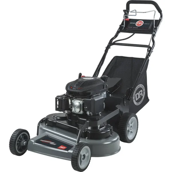 Dr Power SP30 Wide Area Electric-Start Gas Lawn Mower, 30inch W, 230cc OHV Engine, Model WM15030DEN