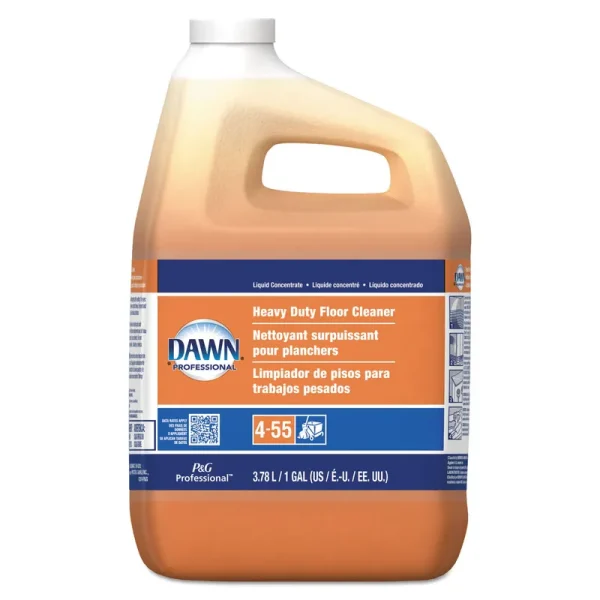Dawn Heavy-Duty Floor Cleaner, Neutral Scent, 1gal Bottle, 3/Carton