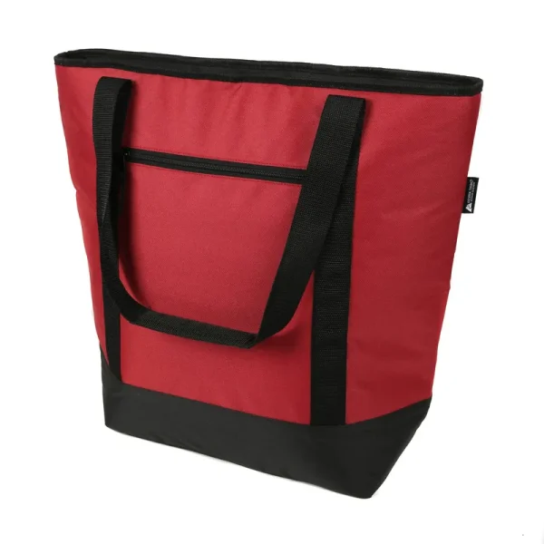Ozark Trail 50 Can Thermal Tote Bag- Red Color-New