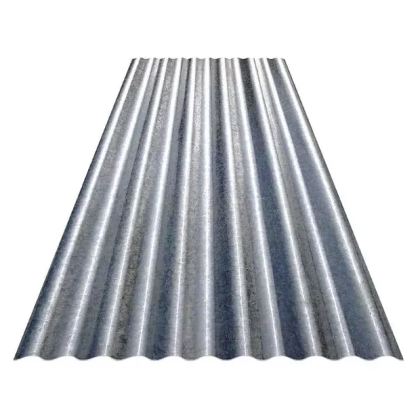Gibraltar Building Products CR8G-U 8 ft. Corrugated Galvanized Steel 29-Gauge Roof Panel