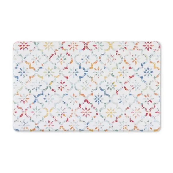 Mainstays Ogee Tile Kitchen Mat - Multicolor - 18 x 30 in