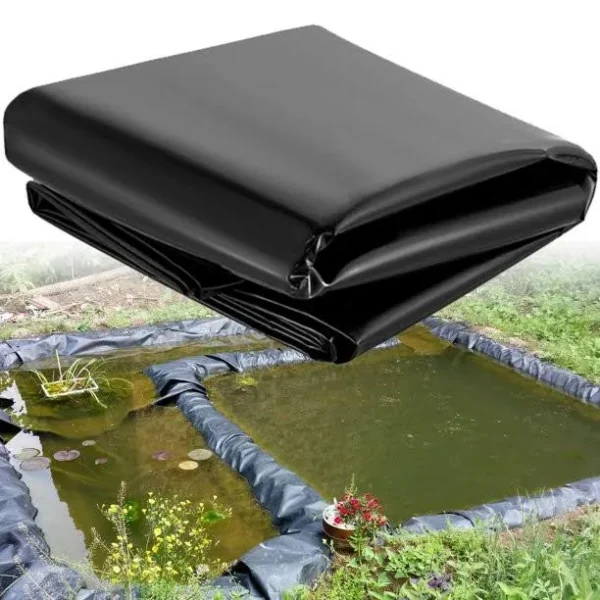 VEVOR LLDPE Pond Liner 20x25 ft, Pond Liner 20 mil, Fish Pond Liners