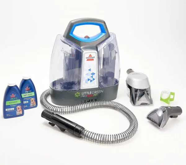 Bissell Little Green Proheat Pet Deluxe DeepCleaner ,Blue