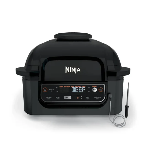 Ninja Foodi Smart 5-in-1 Indoor Grill with 4Qt Air Fryer - Black - LG451BK