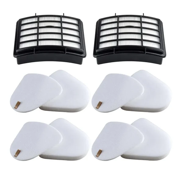 2 HEPA + 4 Foam & Felt Filters Compatible with Shark Navigator Lift-Away Nv350, Nv351, Nv352, Nv355, Nv356e, Nv357, Nv360, Nv370, Nv391, Uv440, UV