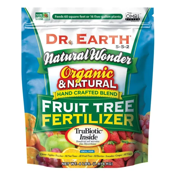 Dr. Earth Fruit Tree Fertilizer, Premium - 4 lbs (1.814 kg)