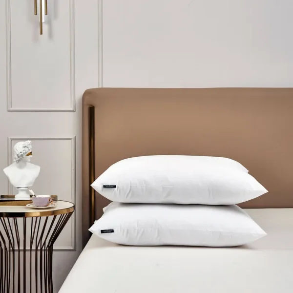 Farm to Home King 100% Organic Cotton Down Alternative 2pc Bed Pillow White