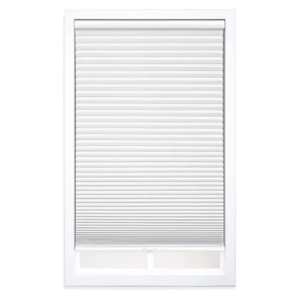 Cordless Blackout Cellular Shade 41.5 W x 64 L - White