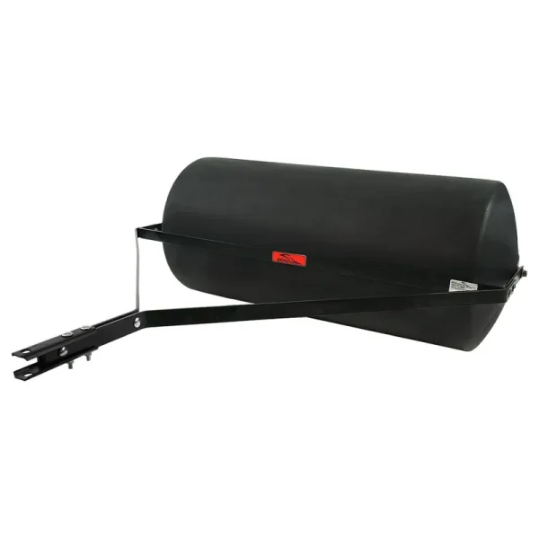 Brinly 42-Gallon Tow Behind Poly Roller in Black | PRT-362SBH-A