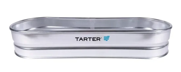 Tarter 6 x 2 x 1-Foot Oval Raised Bed Planter