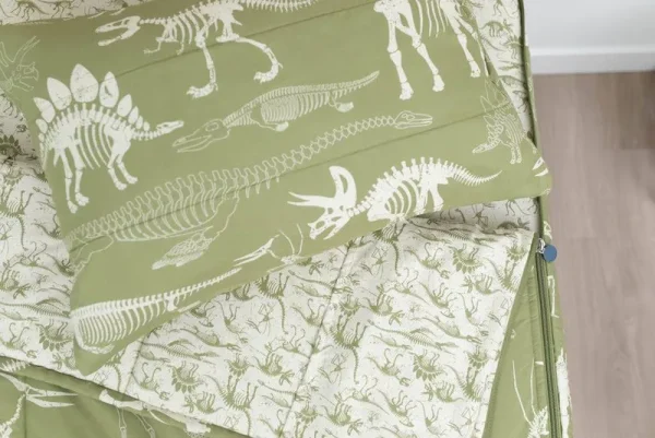 Fossil Print Kids Zipper Bedding | Beddy's Toddler