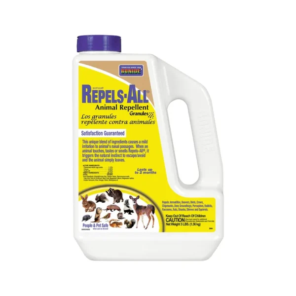 Bonide Shot Gun Repels-All Animal Repellant, Granules - 3 lb
