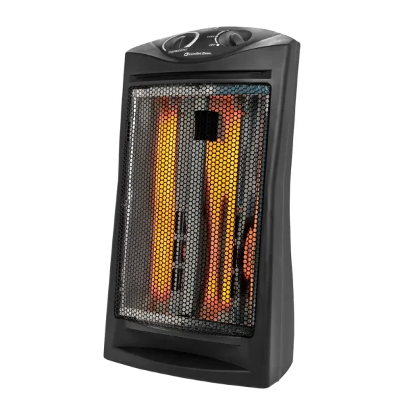 Comfort Zone Quartz Radiant Tower Heater