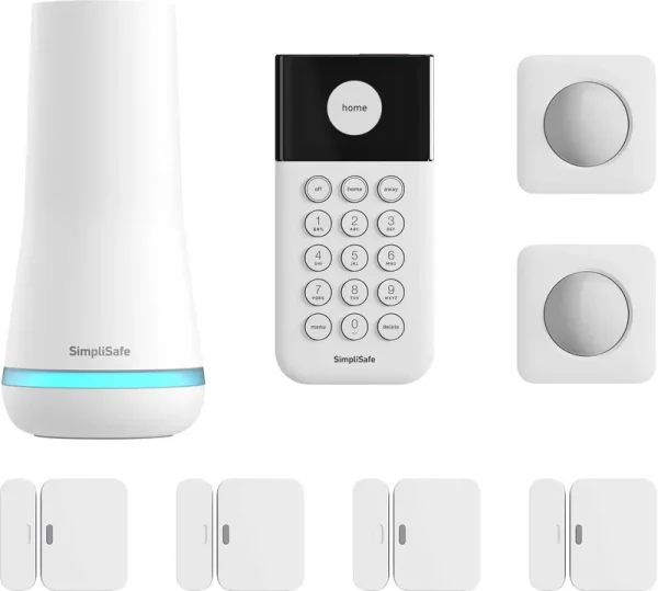 SimpliSafe Indoor Home Security Kit - White - 1 Each