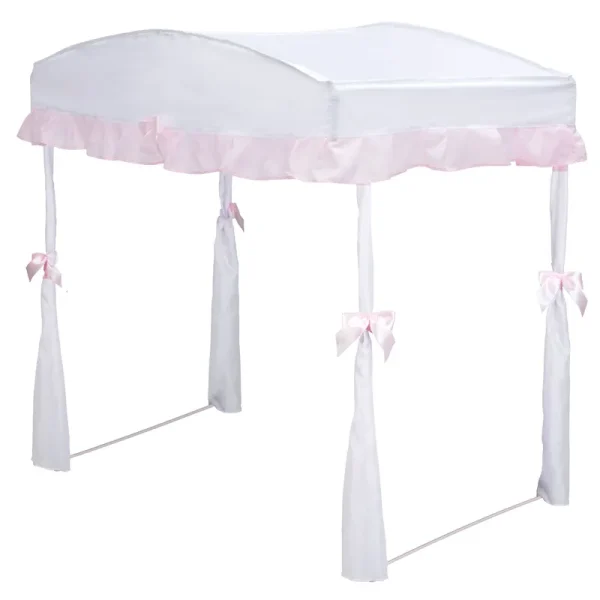 Delta Children Girls Canopy for Toddler Bed White
