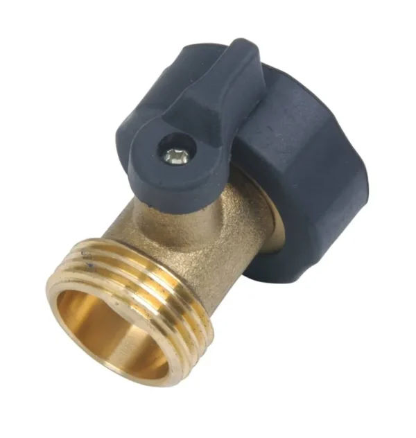 Yardsmith Brass 1-Way Restricted-Flow Water Shut-Off 8818