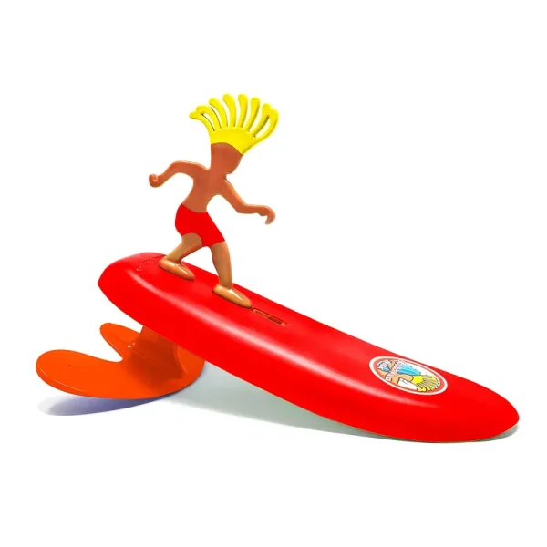 Surfer Dudes Wave Powered Mini-Surfer and Surfboard Toy Costa Rica Rick
