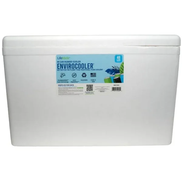 Lifoam Envirocooler Huskee 45 qt Hard Sided Cooler, White