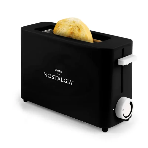 MyMini Single Slice Toaster Black