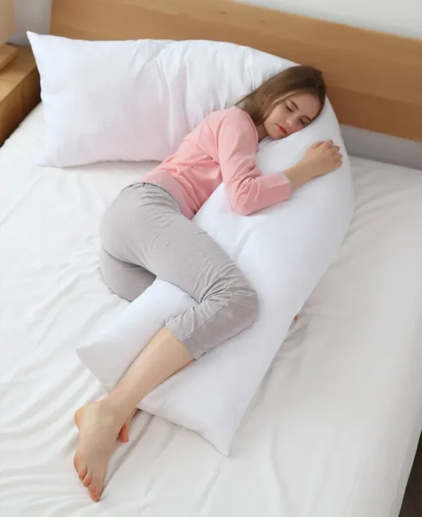 Cheer Collection Hypoallergenic Down Alternative 100" Total Body Pillow