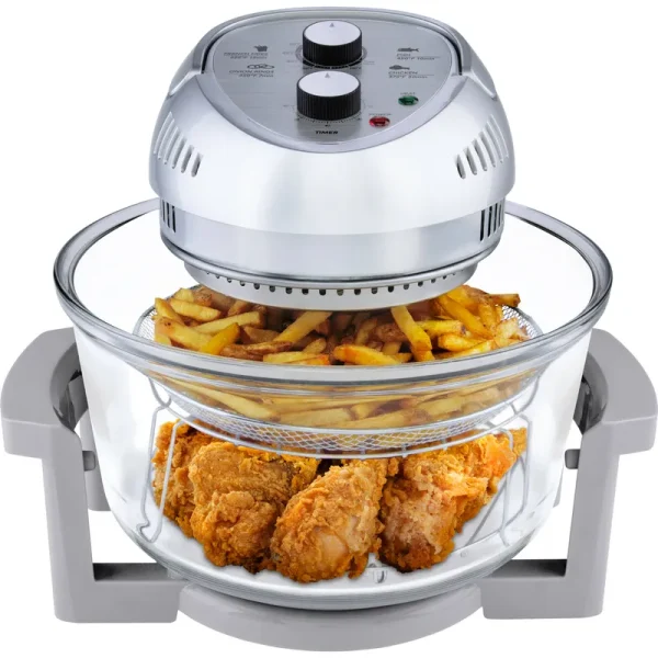 Big Boss 16 Qt. Oil-Less Air Fryer, Silver