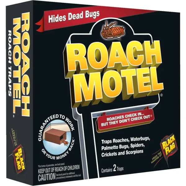 Black Flag Roach Motel Bait Trap - 2 count