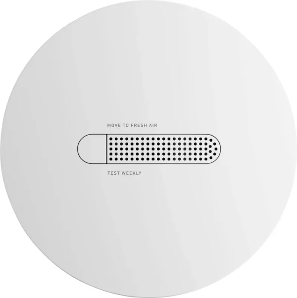 SimpliSafe - Smoke & Carbon Monoxide Detector - White