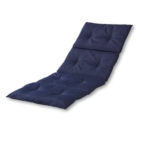 Greendale Home Fashions Outdoor Chaise Lounge Pad - Navy