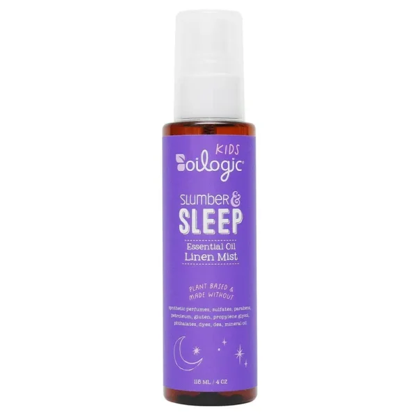 Oilogic Kids Slumber & Sleep Essential Oil Linen Mist - 4 oz