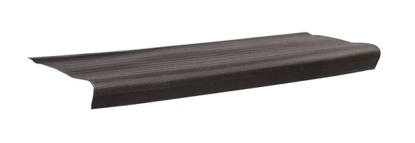 M-D 75572 9-1/8" x 24" Brown Vinyl Stair Treads