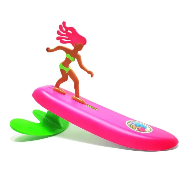 Surfer Dudes Wave Powered Mini-Surfer and Surfboard Toy Bali Bobbi
