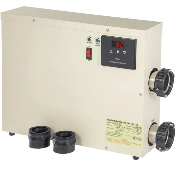 VEVOR ST-11 240 Volt Durable Electric Pool Heater W Digital Thermostat Readout