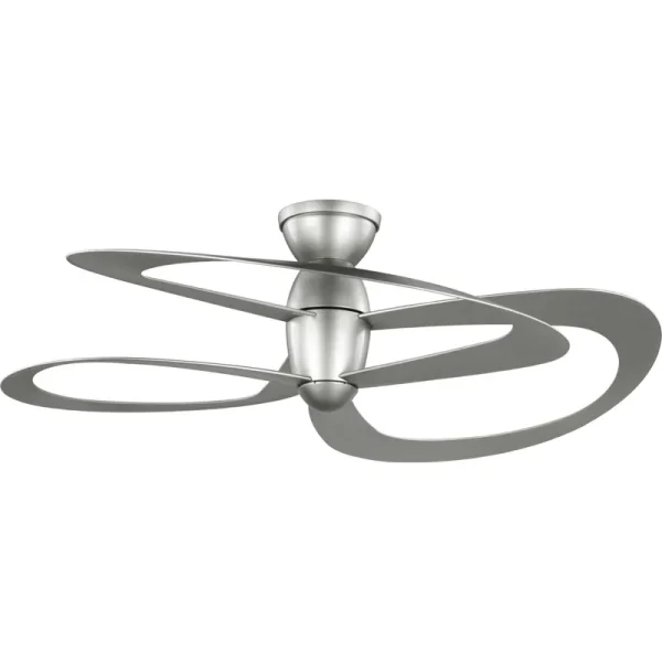 Progress Willacy 3-Blade 48" Ceiling Fan - Painted Nickel - P250063-152