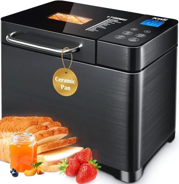 KBS 17-In-1 Bread Maker Machine with Dual Heaters