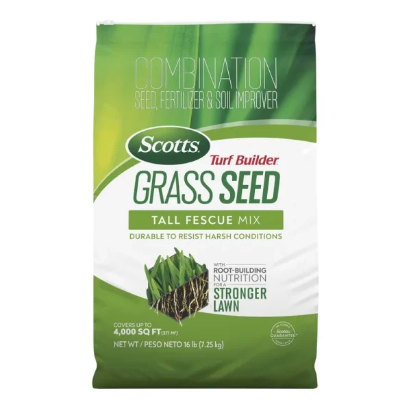 Scotts Turf Builder Grass Seed Tall Fescue Mix, 16 lbs.