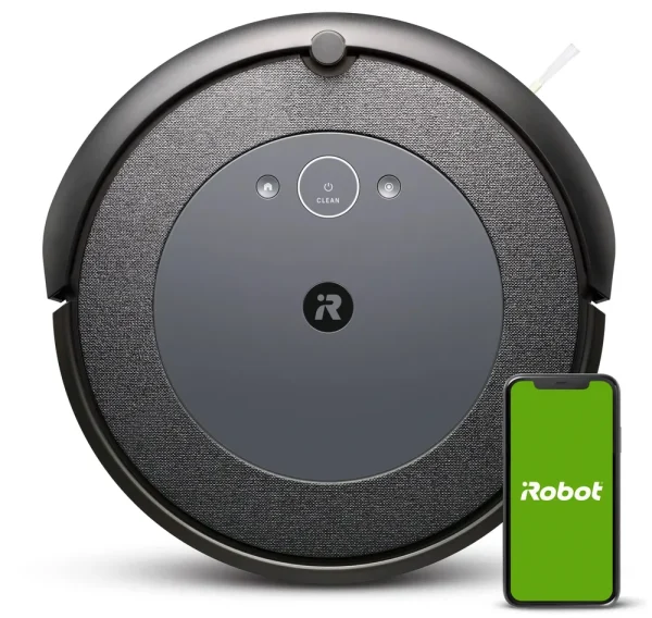 iRobot Roomba i4 Evo Wi-Fi Connected Robot Vacuum ÿ Clean by Room with Smart Mapping Compatible with Alexa, Ideal for Pet Hair, Carpet and Hard