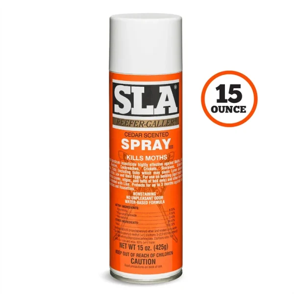 SLA Cedar Scented Moth Spray- 15 oz can