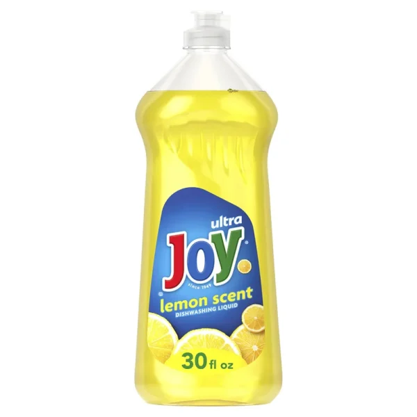 Ultra Joy Dishwashing Liquid, Lemon Scent - 887 ml