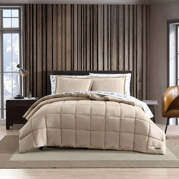 Eddie Bauer Sherwood Comforter Set, Brown, Twin