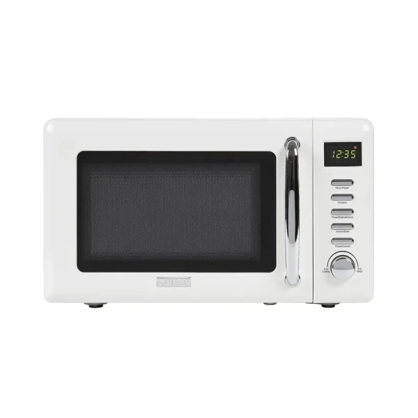 Haden Heritage 700-Watt Microwave - Ivory White
