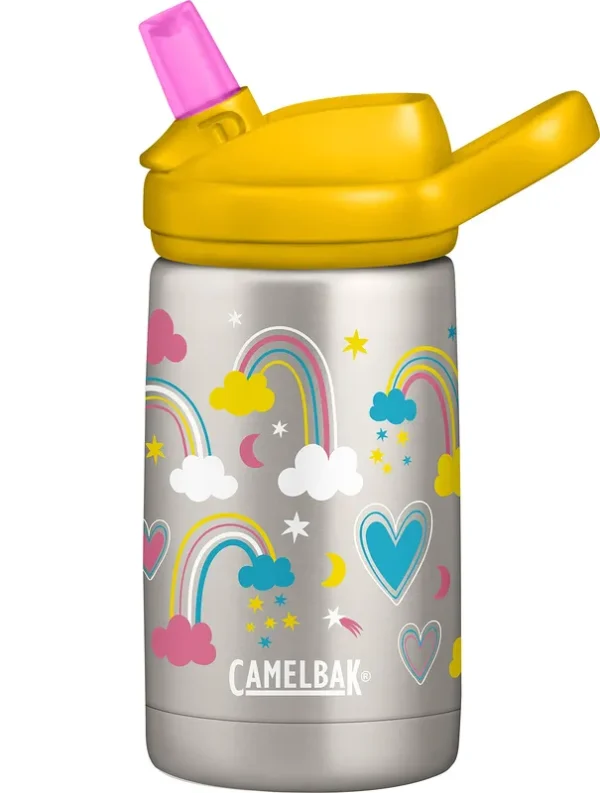 Camelbak Eddy+ Bottle, SST Vacuum Insulated, Rainbow Love, Kids, 12 Ounce